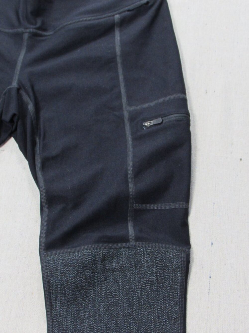 Fjallraven Women's Sz Medium Black Abisko Trekking Pants High Waisted Leggings - Picture 4 of 13
